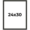 PosterPalooza | Antique Black Picture Frame - UV Acrylic, Foam Board Backing, Hanging Hardware - 2 of 4