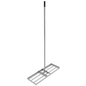 48 Inch Heavy Duty Stainless Steel Lawn Leveler with Adjustable Long ...