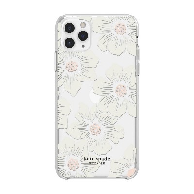 Kate Spade New York Apple iPhone 11 Pro Max/XS Max Hard Shell Case HollyHock Floral - Cream/Clear