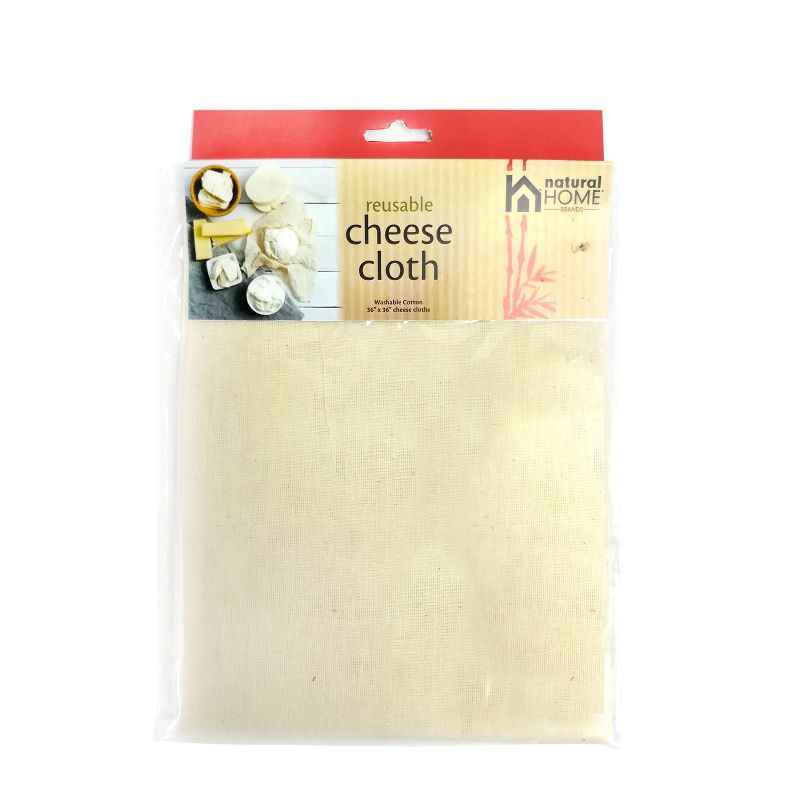 Natural Home Cheesecloth 36"x36" / 9 sq ft, 1 of 2