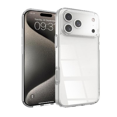 Entronix Case Compatible with iPhone 17 Pro - [Flexible] TPU Clear