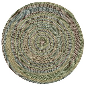 Colonial Mills Worley Round Area Rug - Moss Green 4x4 - 1 of 3
