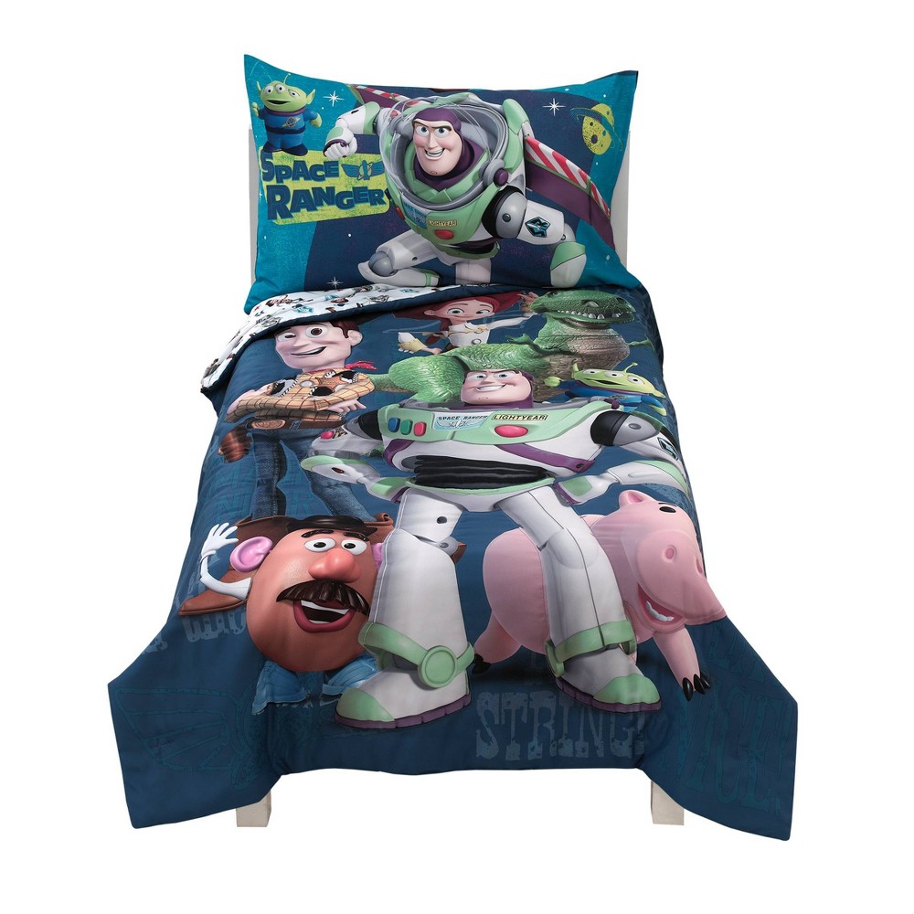 Photos - Duvet 4pc Toy Story 'You've Got A Friend In Me' Toddler Bed Set