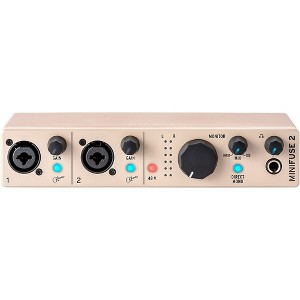 Arturia MiniFuse 2 USB-C Audio Interface - Champagne - 1 of 4