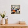 16" x 16" Downpour by Cynthia Decker Framed Canvas Wall Art - Amanti Art: Cityscape Lithograph, Modern Decor - 4 of 4