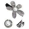 Unique Bargains Women's Fashion Elegant Rhinestones Hair Clips 2 Pcs - 4 of 4