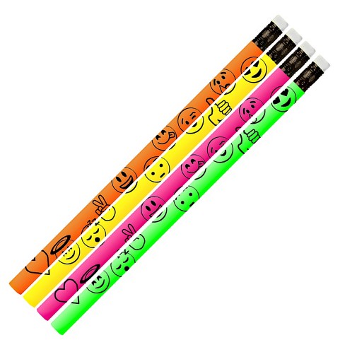 Musgrave Pencil Company Everyday Emojis Pencil, 12 Per Pack, 12 Packs :  Target