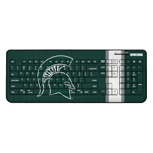 NCAA Big Ten Universities Stripe Wireless USB Keyboard - 1 of 4
