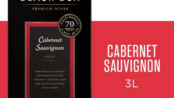 Black Box Cabernet Sauvignon Red Wine - 3L Box Wine, 2 of 7, play video