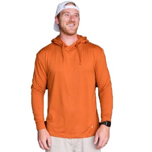 Burlebo Men's Long Sleeve Hoodie Sweatshirt - 1 of 2