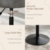 Arceso Adjustable Vanity Stool, 360° Swivel Faux Leather Stool for Makeup Room, Bathroom & Living Room - 4 of 4