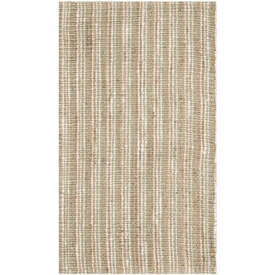 Natural Fiber Nf447 Hand Woven Indoor Accent Rug - Sage/natural - 3'x5 ...