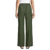 Lands' End Women's Linen High Rise Elastic Back Wide Leg Cargo Pants - 2 of 4