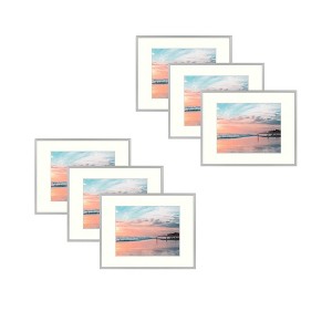 Golden State Art 11x14 Aluminum Picture Frame 1.02 Inch Thickness for 8x10 Photo - Pack of 6 - 1 of 4