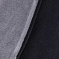 black with gray contrast