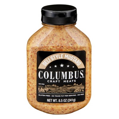 Columbus Deli Style Mustard Bottle - 8.5oz