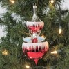 Italian Ornaments 6.5 Inch Swan Fountain Ornament Christmas Carousel Tree Ornaments - 3 of 3