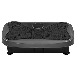 NAYSAYE Vibration Plate Fitness Platform Exercise Machine Shaking Workout Board for Lymphatic Drainage and Weight Loss, Gray, 22.1"*13.8"*6.1" - 1 of 4