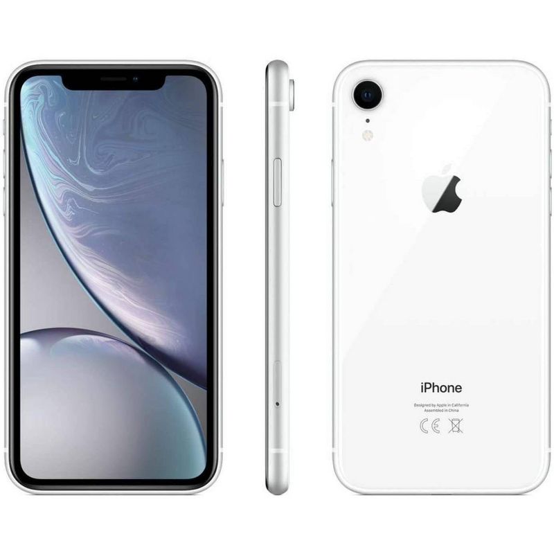 Apple iPhone XR Pre-Owned (128GB) GSM/CDMA - White, 5 of 6