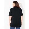 Catherines Women's Plus Size Short Sleeve Polo - 3 of 4