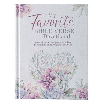 My Favorite Bible Verse Devotional Hard Cover - by  Solly Orzovech (Hardcover)