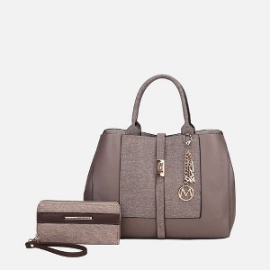 MKF Collection Yola Women’s Tote Bag and Wallet set by Mia K - 1 of 4