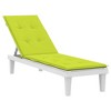 vidaXL Deck Chair Cushion Bright Green Oxford fabric (100% polyester) - 3 of 4