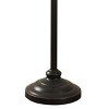 Natural Linen Floor Lamp Bronze Finish - StyleCraft: Steel Standing Light for Home Office - 3 of 3