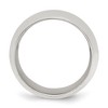Black Bow Jewelry Men's 9mm Sterling Silver Polished Domed Comfort Fit Band - 2 of 4
