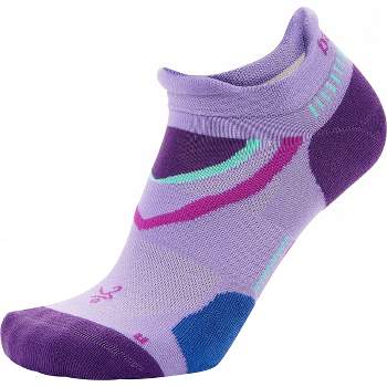 Balega Ultra Glide No Show Running Socks - Lavender/Charged Purple