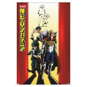 Trends International My Hero Academia: Season 4 - One Sheet Framed Wall Poster Prints - 1 of 4