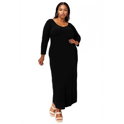 L I V D Women's Ashe Scoop Neck Maxi