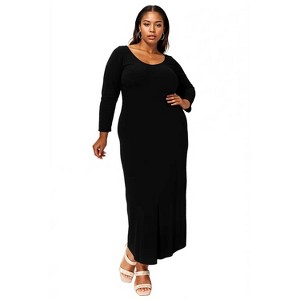 L I V D Women's Ashe Scoop Neck Maxi - 1 of 3