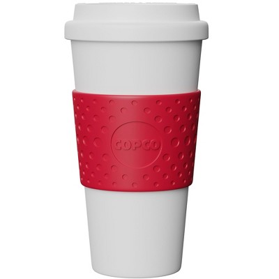 Copco Acadia 16 Ounce Double Walled Insulated Hot or Cold Travel Mug Spill Resistant Lid