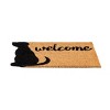 Evergreen Flag Dog Welcome Shaped Coir Mat - image 2 of 4