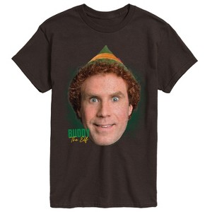 Men's - Elf - Buddy Portrait Short Sleeve Graphic T-Shirt - 1 of 3