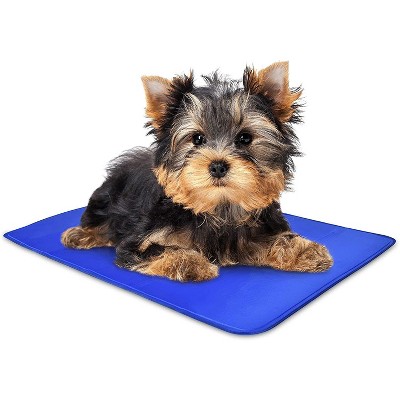 Arf Pets Dog Self Cooling Mat Pad for Kennels, Crates and Beds, Non-Toxic, Durable Solid Cooling Gel Material. No Refrigeration or Electricity Needed, Ex-Small 11.5 x 15.5