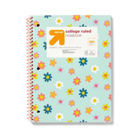 100ct College Ruled Compbook Flower - Up&up™ : Target