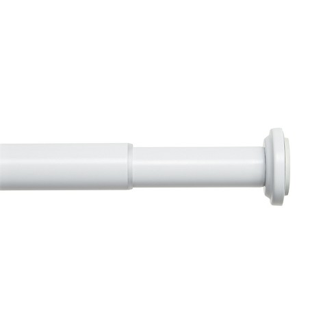 Exclusive Home Adjustable Tension Rod, White, 24-40 : Target