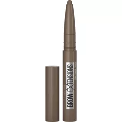 Maybelline Brow Extensions Fiber Pomade Crayon Eyebrow Makeup - Medium Brown - 0.014oz