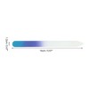 Unique Bargains Dual-Color Glass Multifunctional Nail File Manicure Tool Pink Gradient 4 Pcs - 2 of 4
