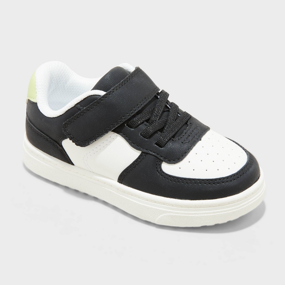 Toddler Jaid Court Sneakers - Cat & Jack™ Black 6T