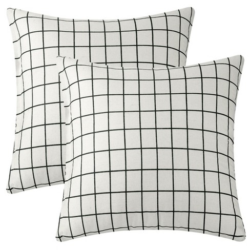 Set of 2 Cushion Covers Throw Pillow Covers Hidden Zipper No Pillow Insert  Pillow Case Modern Family Decor Throw Pillows Home Decor Gift(2PCS) 18x18  inch) 