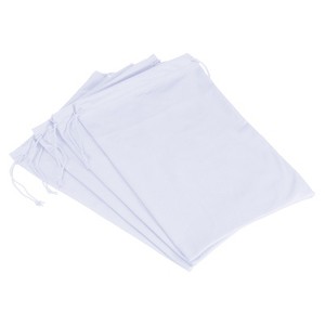 Unique Bargains Microfiber Soft Drawstring Ski Goggle Bags 7.1" x 10.6" 4 Pcs - 1 of 4