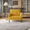 Grungis Corduroy Accent Chairs with Widen Arms,Oversized Living Room Chairs,Comfy Chairs for Living Room,Bedroom - 2 of 4
