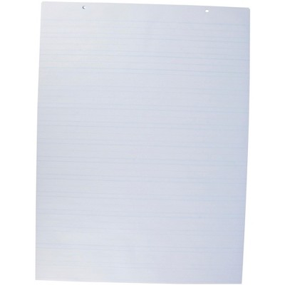 2-Hole Chart Paper, 16 lbs, 24 x 32 Inches, White, Pack of 100