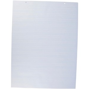 2-Hole Chart Paper, 16 lbs, 24 x 32 Inches, White, Pack of 100 - 1 of 2