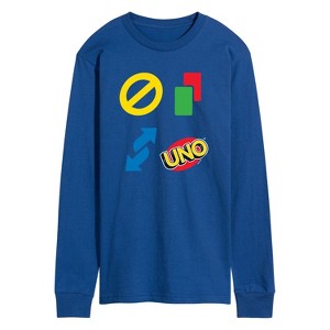 Men's - UNO - Men's Long Sleeve T-Shirt Long Sleeve Graphic T-Shirt - 1 of 4