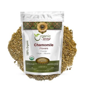 Organic Chamomile Flowers Powder 8 Oz - 1 of 3