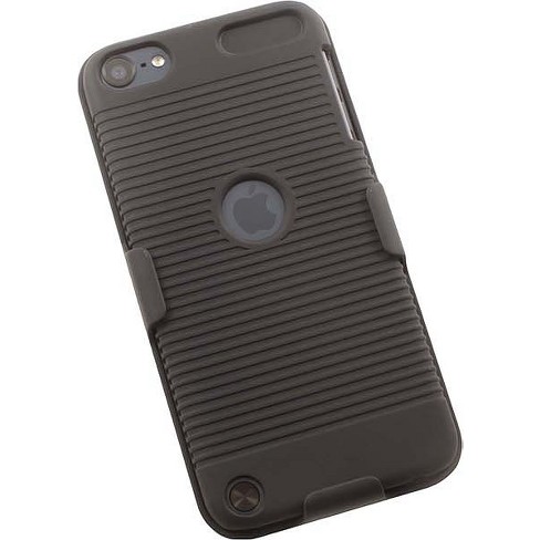 Insten Tpu Rubber Skin Case Compatible With Apple Ipod Touch 4th  Generation, Frost Black S Shape : Target